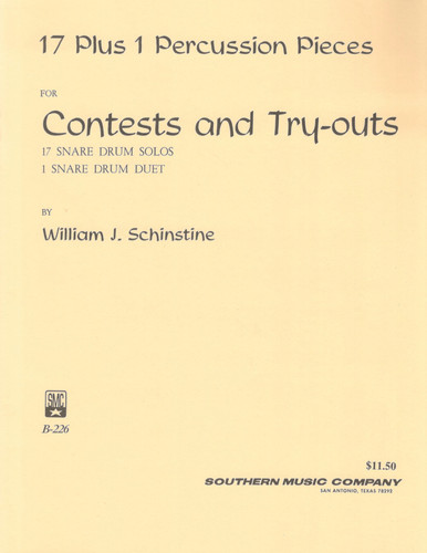 Plus percussion pieces - 17,