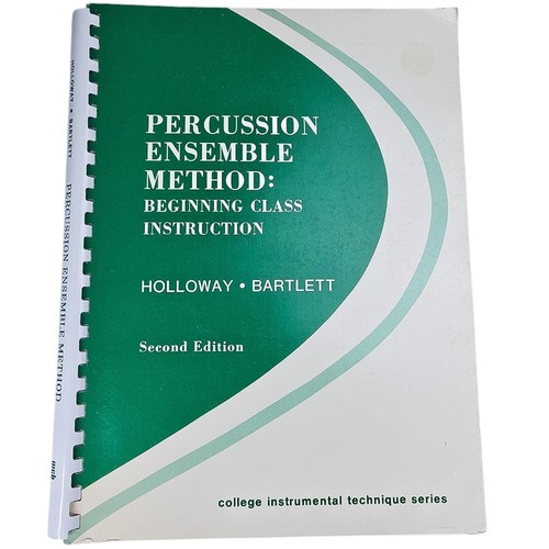 Percussion ensemble method - ensemble,